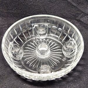 Vintage Partylite Crystal Vista 5 Taper Candle P0171